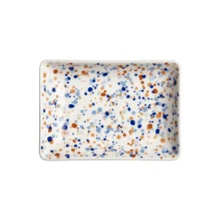 Tallrikar*IITTALA A6 tallrik 10x15cm Helle blå-brun Blå-brun