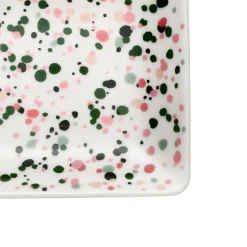 Tallrikar*IITTALA A6 tallrik 10x15cm Helle rosa-grön Helle rosa-grön