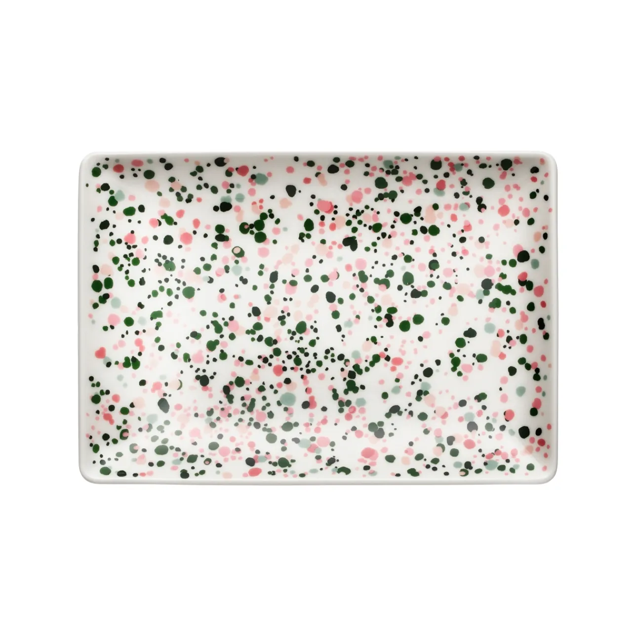 Tallrikar*IITTALA A5 tallrik 15x21cm Helle rosa-grön Helle rosa-grön