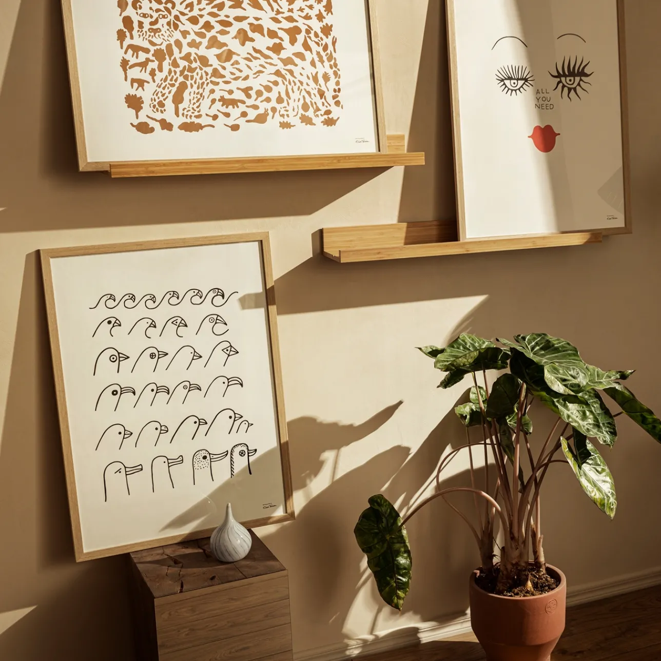 Accessoarer*IITTALA Art poster 50x70cm All you need