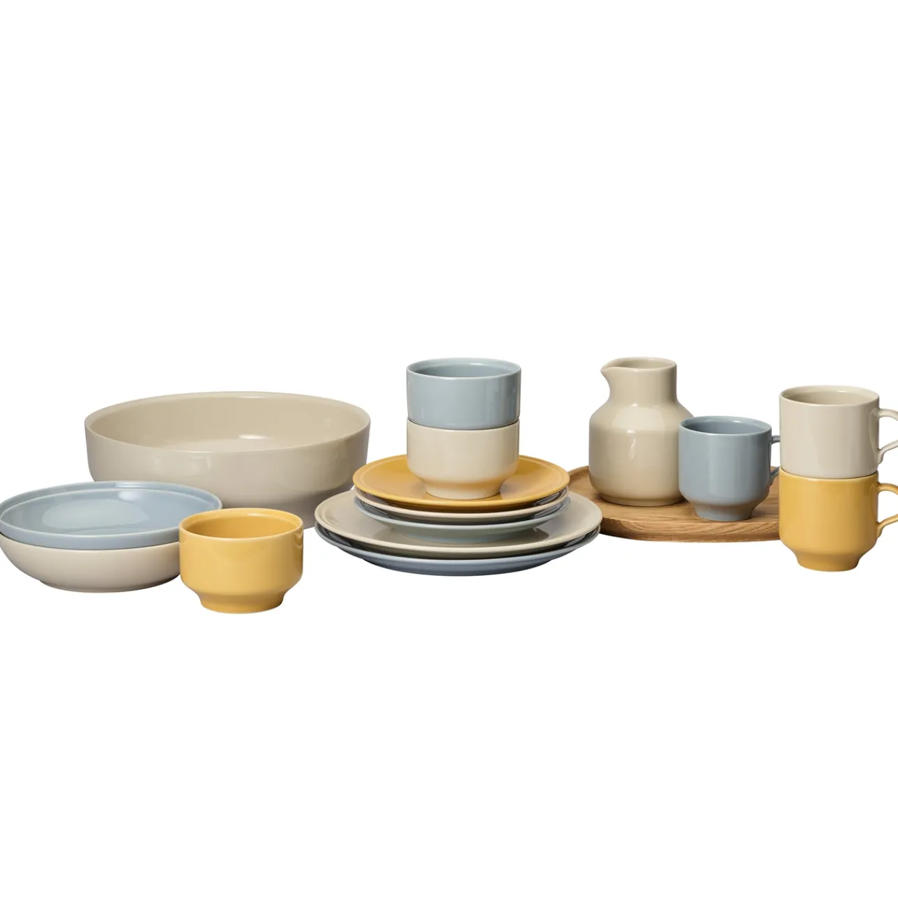 Tallrikar*IITTALA Assiett 19cm ockra