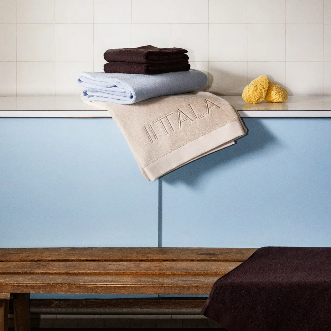 Badrumstextilier*IITTALA Badlakan 100x150 cm sand