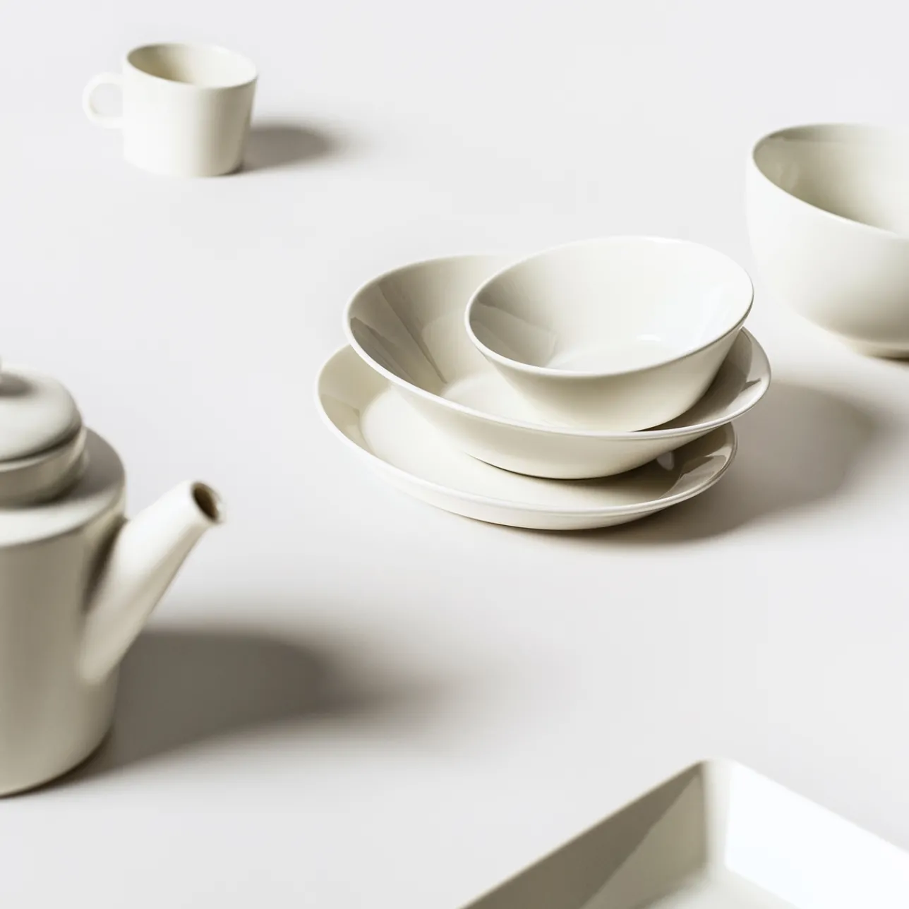 Tallrikar*IITTALA Djup tallrik 21cm Vit