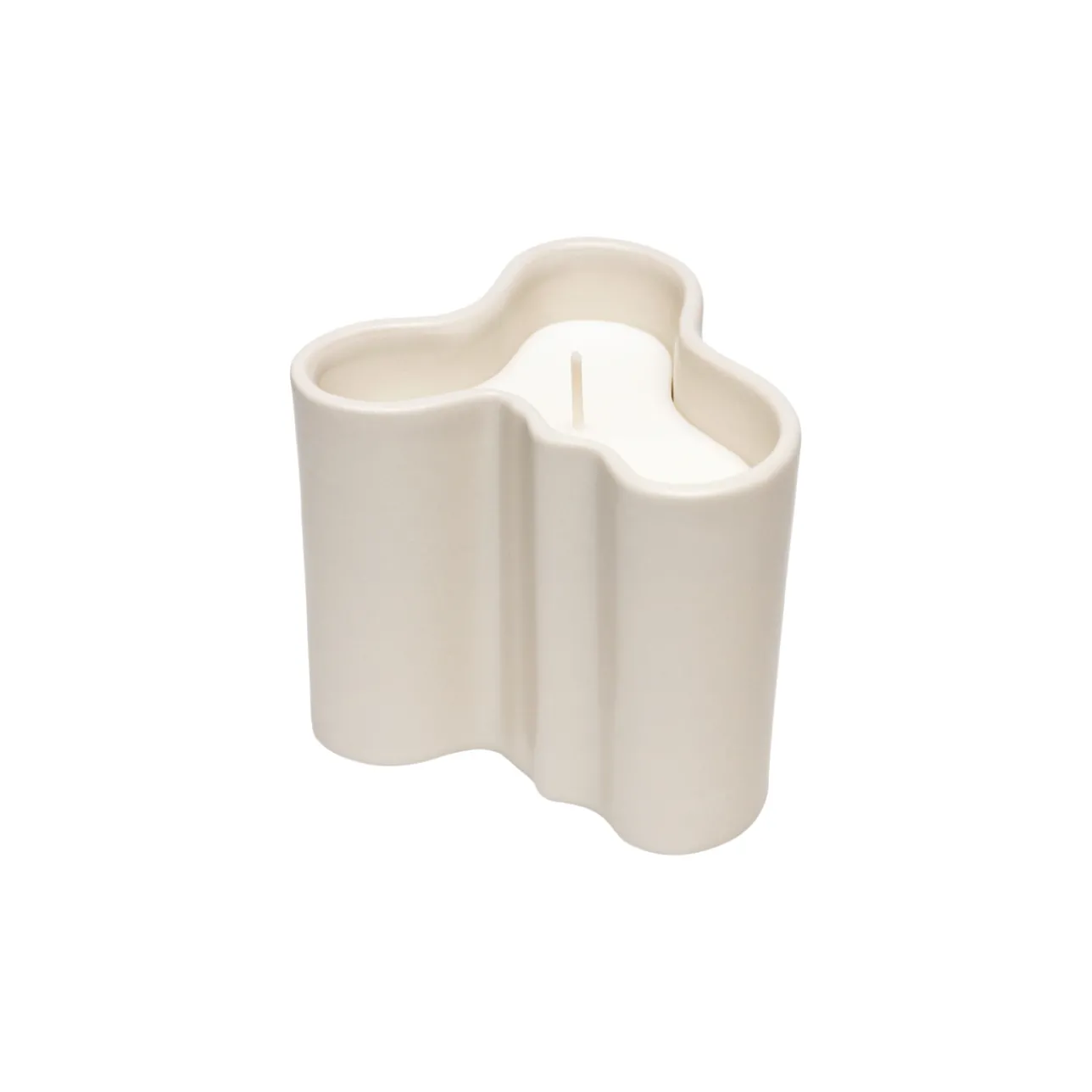 Alvar Aalto Collection|Levande Ljus*IITTALA Doftljus 8cm sand