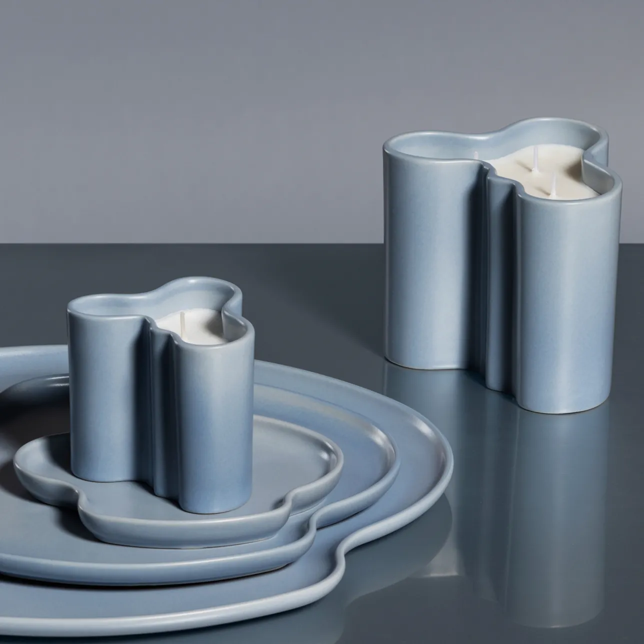 Alvar Aalto Collection|Levande Ljus*IITTALA Doftljus 11cm vatten