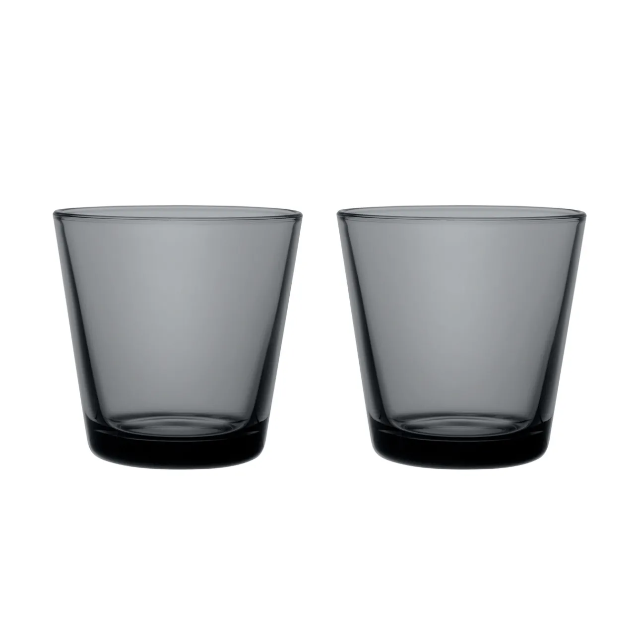 Alla Glas|Dricksglas*IITTALA Dricksglas 21cl mörkgrå 2-pack Mörkgrå