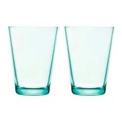 Alla Glas|Dricksglas*IITTALA Dricksglas 40cl vattengrön 2-pack