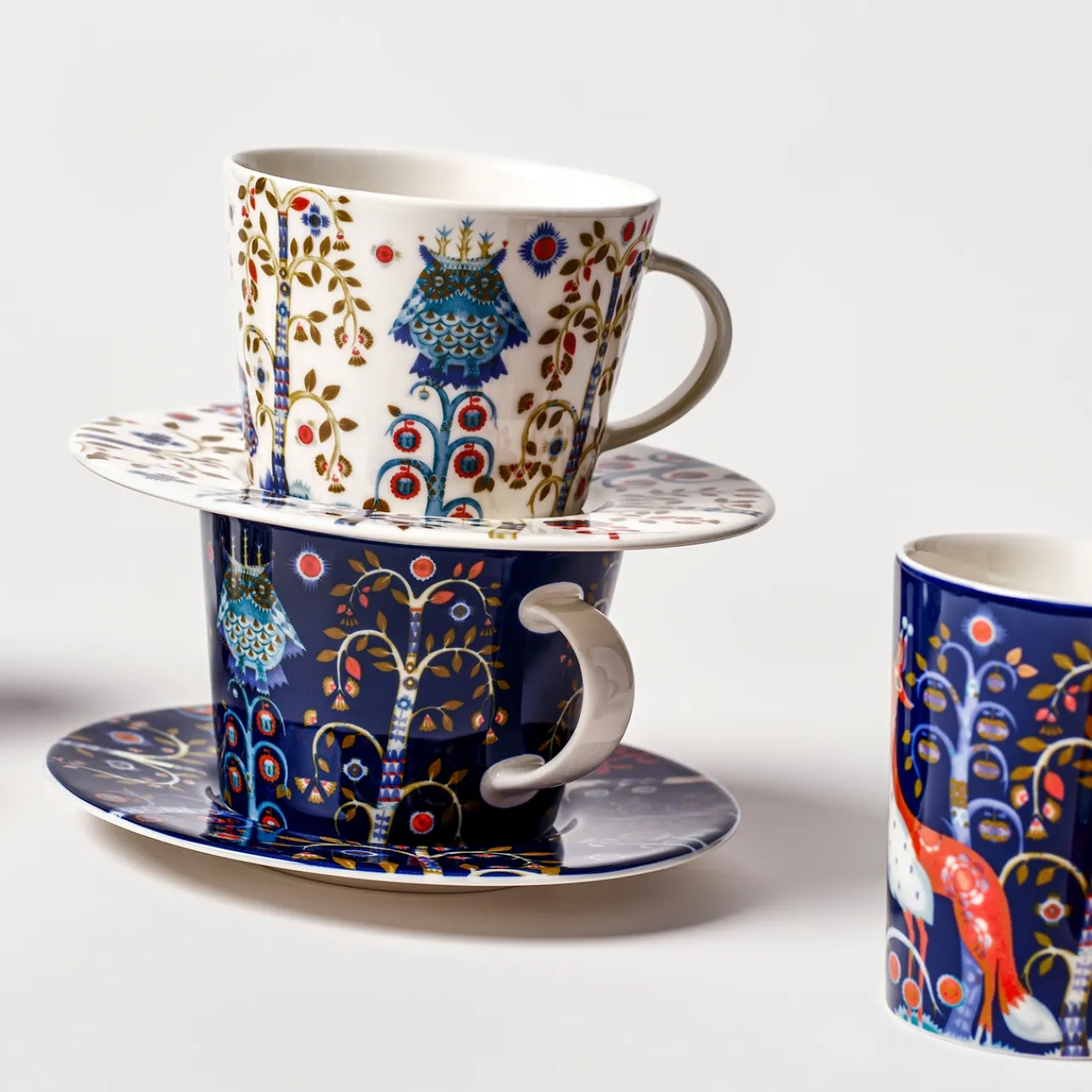 Tallrikar*IITTALA Fat 16cm blå Blå