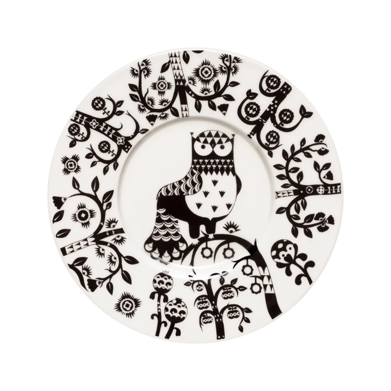 Tallrikar*IITTALA Fat 16cm Svart