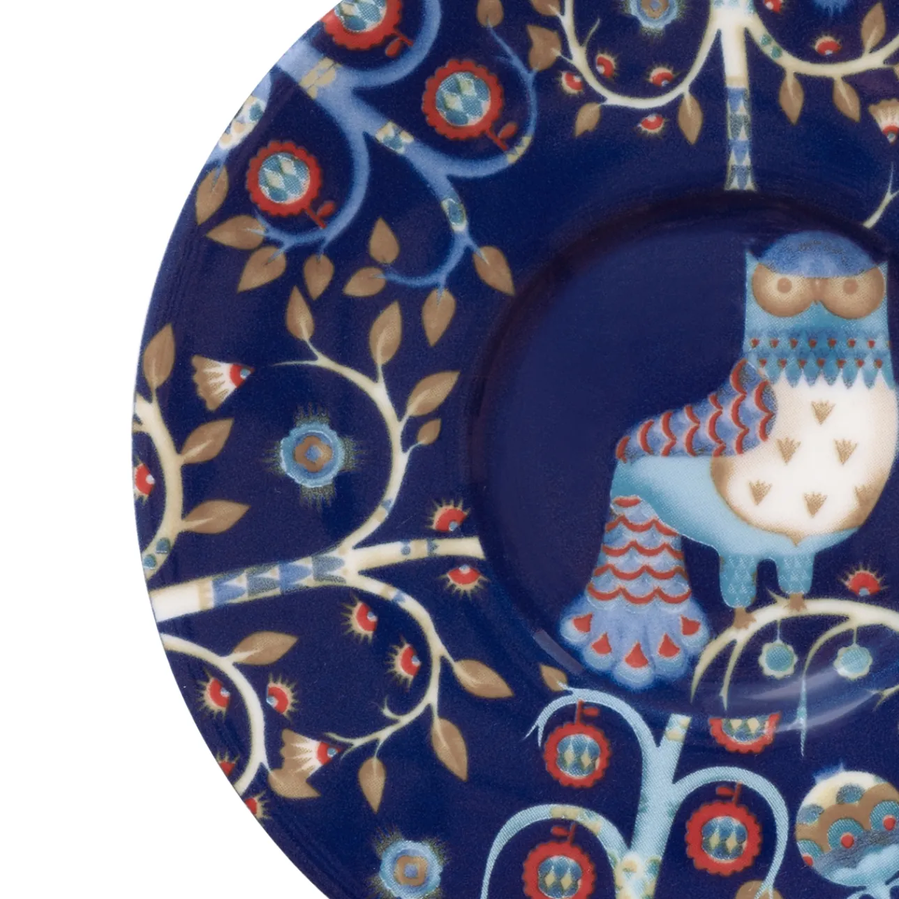 Tallrikar*IITTALA Fat till kaffekopp 11cm blå Blå