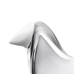 Birds By Toikka|Konstföremål*IITTALA Flugsnappare 95x60mm Klar/vit