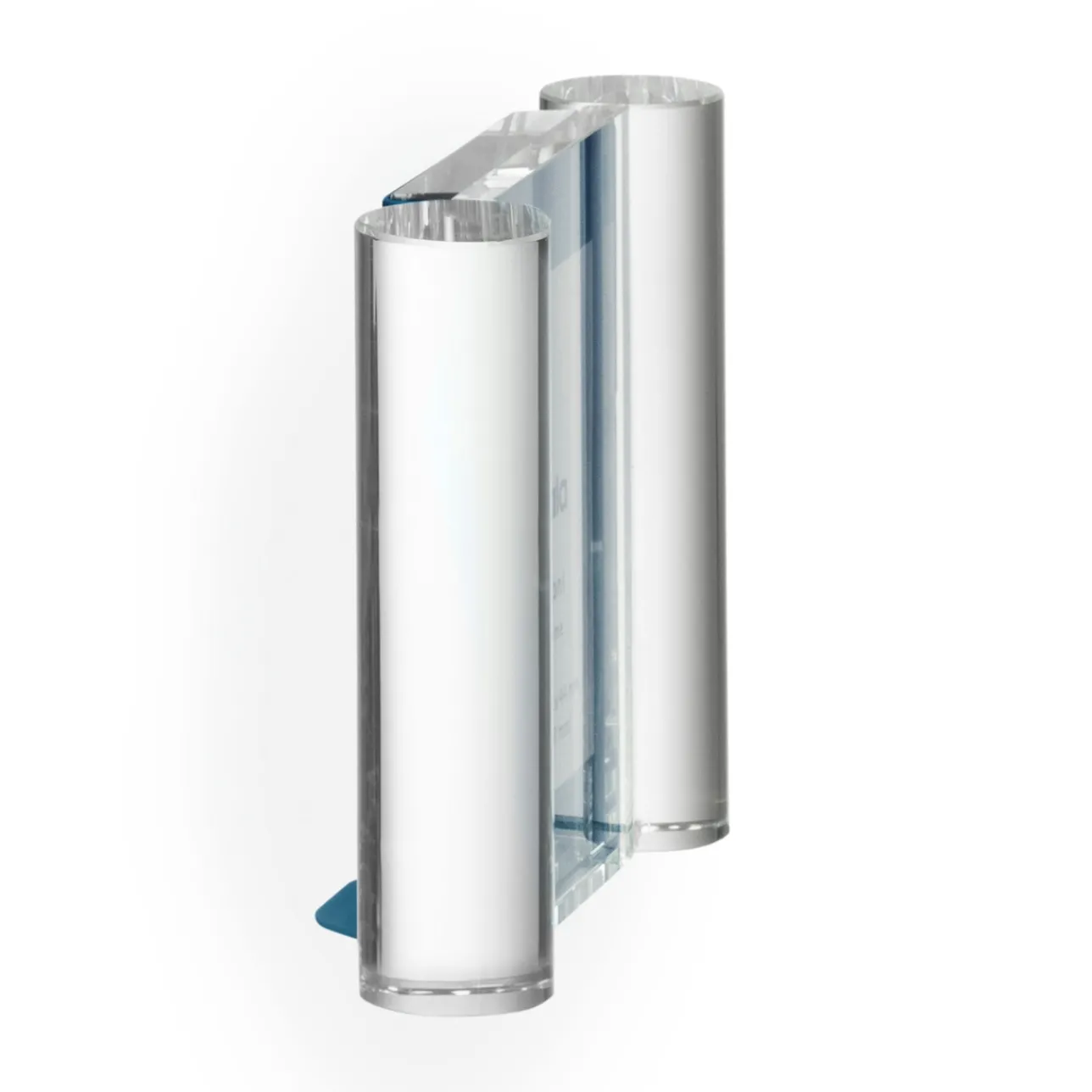 Glasdekoration*IITTALA Fotoram 76x64mm blå