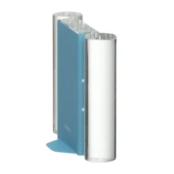 Glasdekoration*IITTALA Fotoram 76x64mm blå