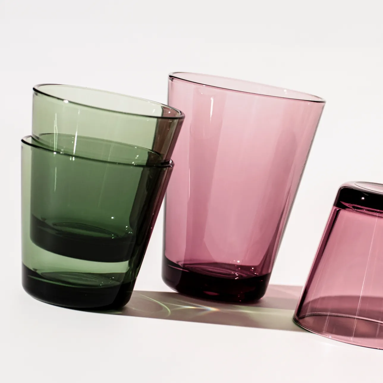 Alla Glas|Dricksglas*IITTALA Glas 21cl tallgrön 2st Tallgrön
