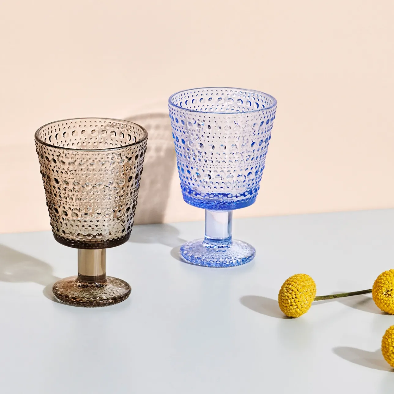 Alla Glas|Dricksglas*IITTALA Glas på fot 26cl 2-pack Aqua