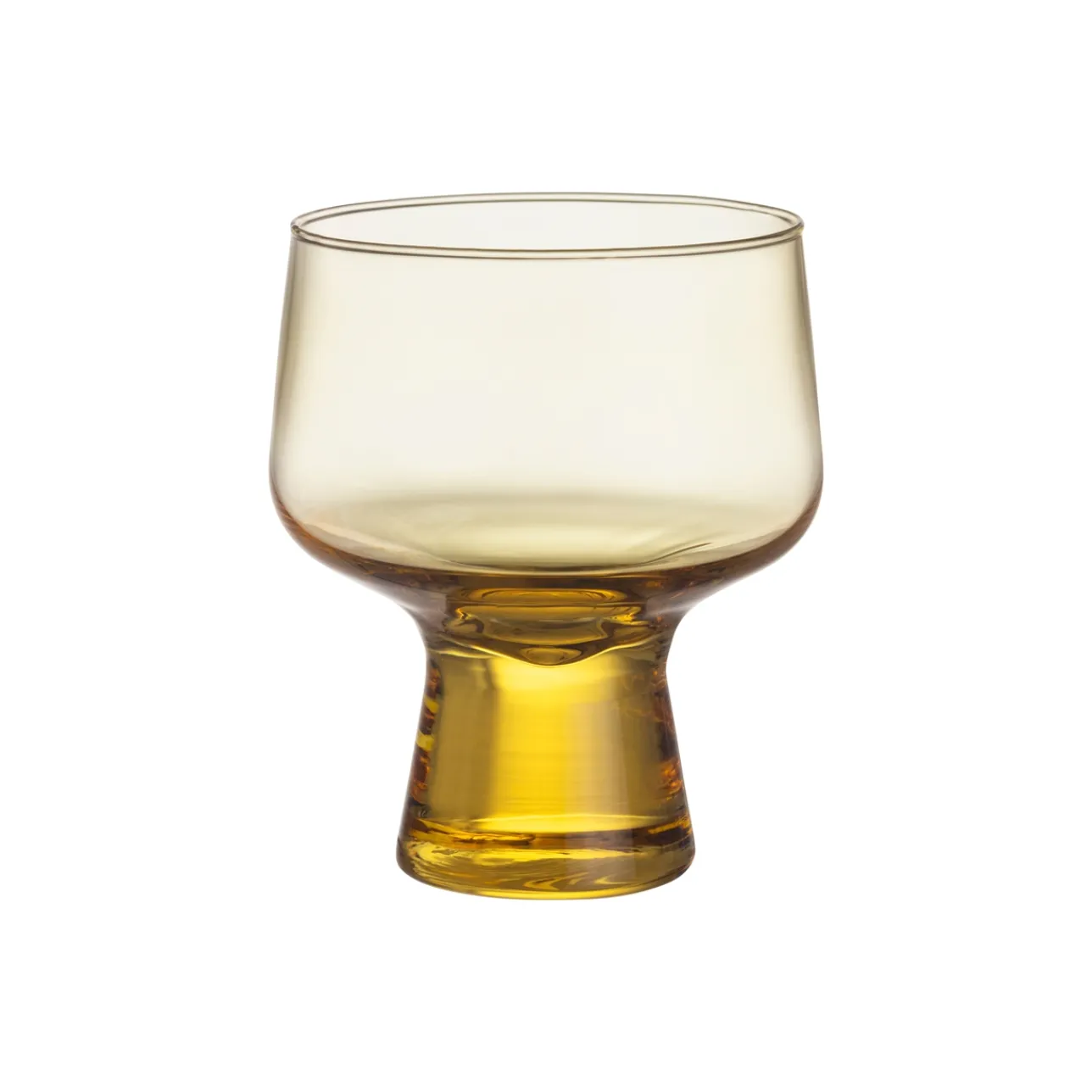 Alla Glas|Dricksglas*IITTALA Glas på fot 29cl eldgul 2-pack