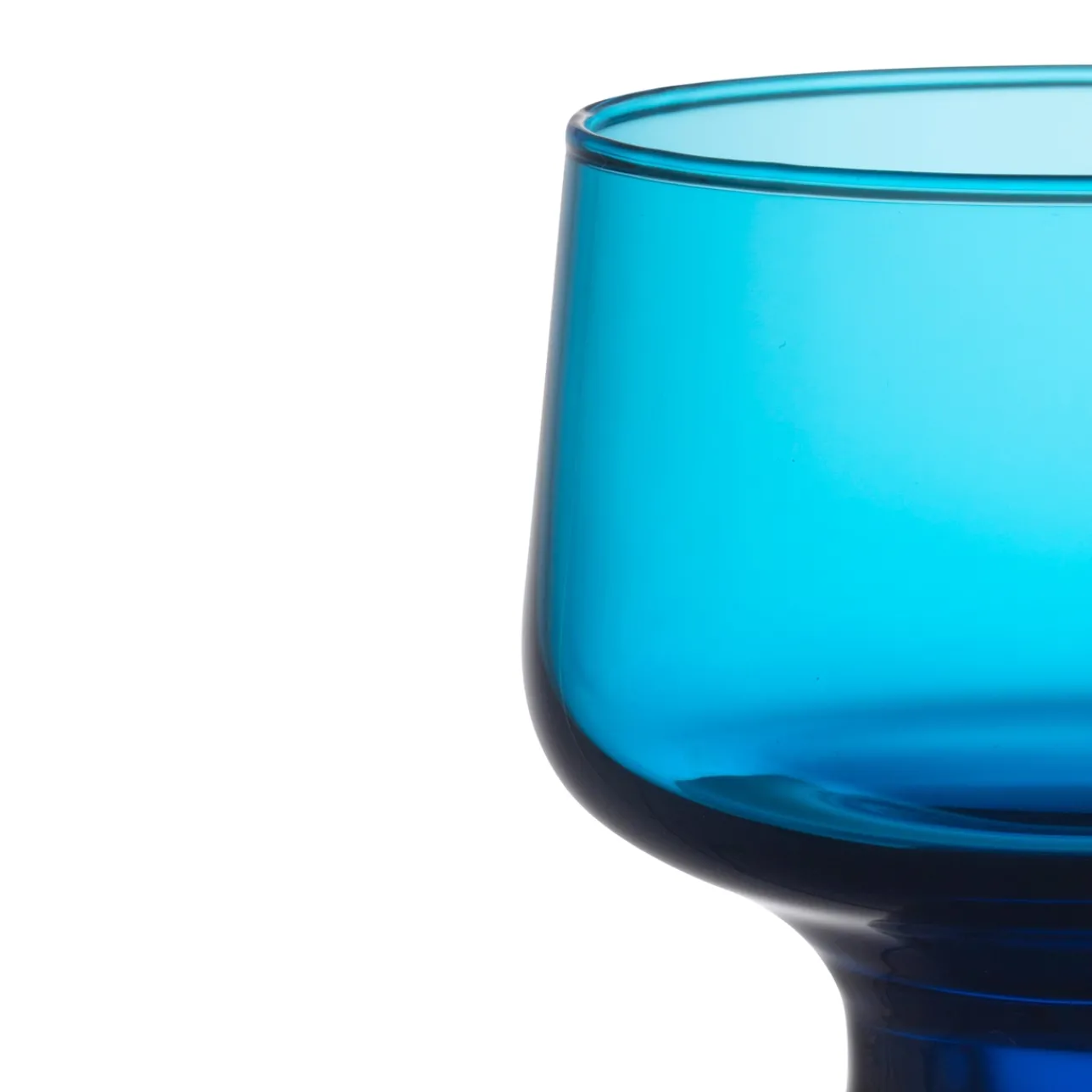 Alla Glas|Dricksglas*IITTALA Glas på fot 29cl elektrisk blå 2-pack