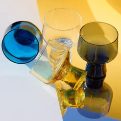 Alla Glas|Dricksglas*IITTALA Glas på fot 29cl stålgrå 2-pack