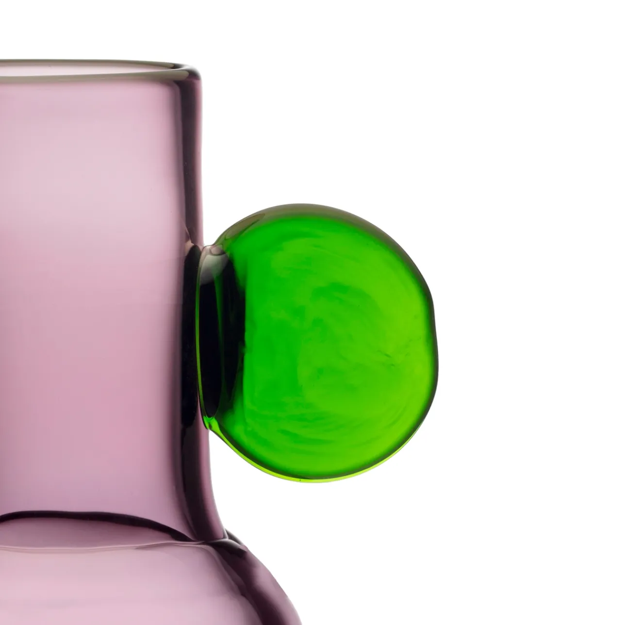 Konstföremål|Vaser*IITTALA Glaskonst vas 250mm grön-ljung Grön-ljung