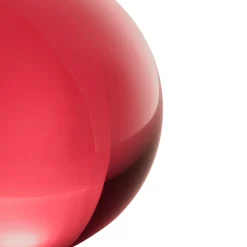 Glasdekoration*IITTALA Glassfär 8cm karmint röd