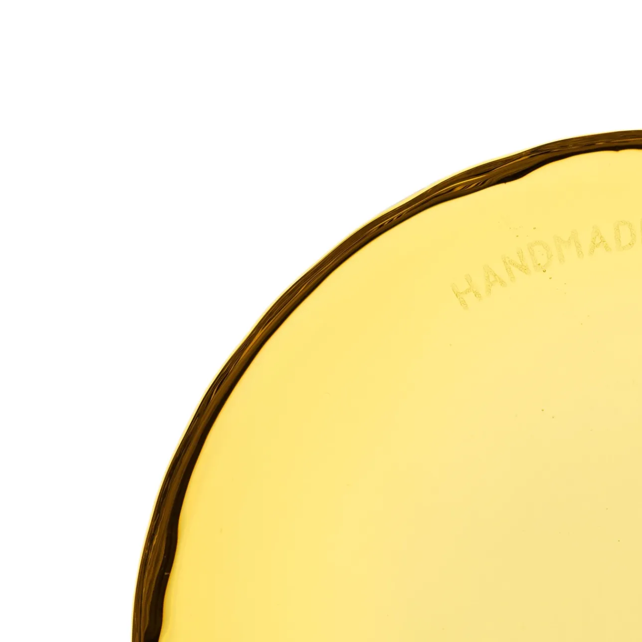 Accessoarer*IITTALA Glasunderlägg 9cm eldgul