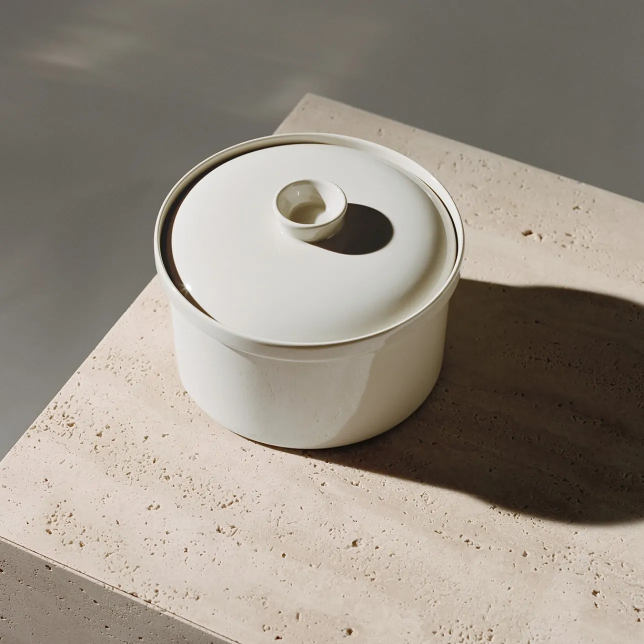 Grytor|Kastruller Och Stekpannor*IITTALA Gryta med lock 2,3L Vit