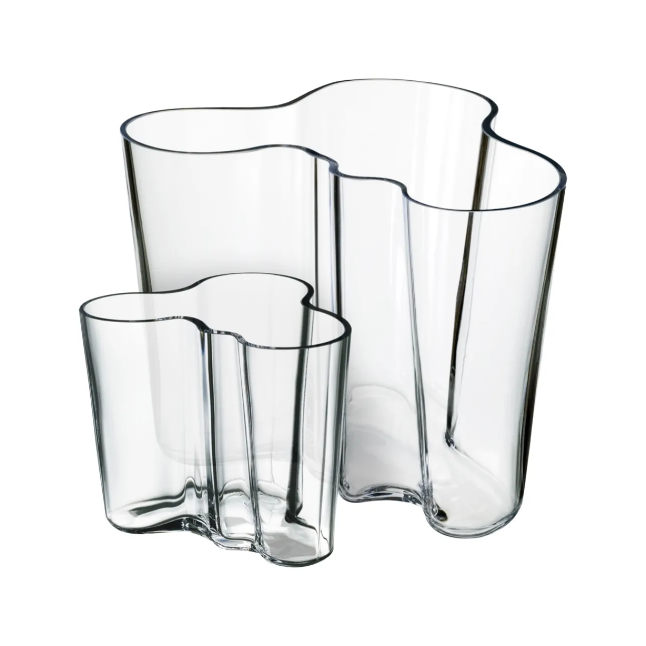 Alvar Aalto Collection|Vaser*IITTALA Gåvoset 160+95mm Klar