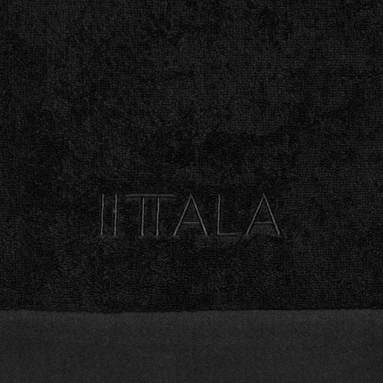 Badrumstextilier*IITTALA Handduk 50x70cm svart