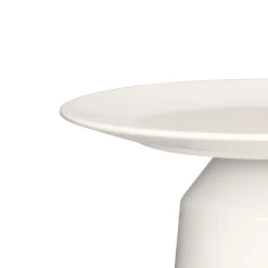 Serveringsbrickor Och Uppläggningsfat|Kakfat*IITTALA Högt serveringsfat 24x14 cm vit