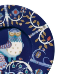 Muggar Och Koppar*IITTALA Kaffe/cappuccinokopp 0,2L & fat 15cm blå Blå