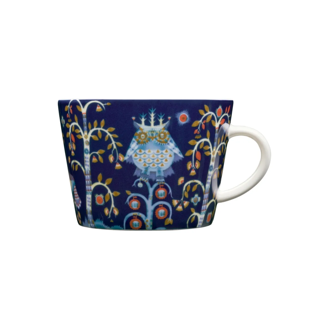 Muggar Och Koppar*IITTALA Kaffe/cappuccinokopp 0,2L & fat 15cm blå Blå