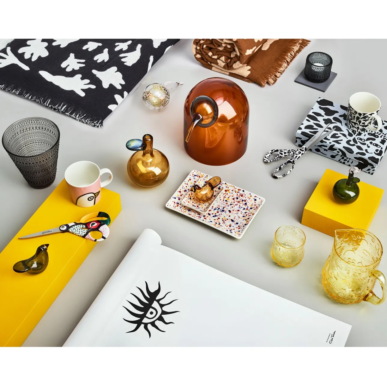 Kannor Och Karaffer*IITTALA Karaff 100cl Citrongul