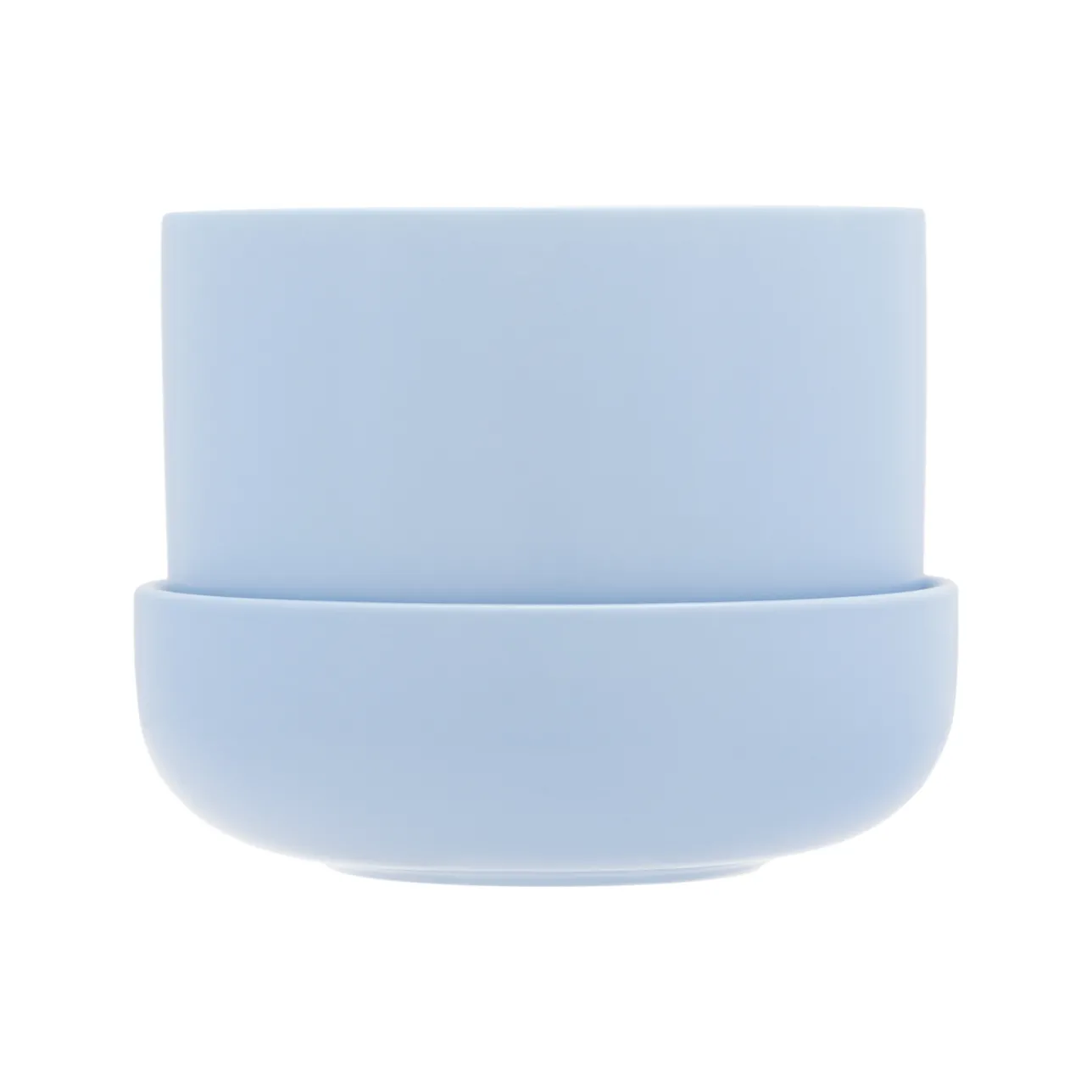 Krukor*IITTALA Kruka med fat S Aqua