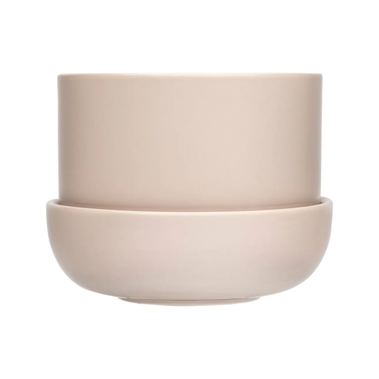 Krukor*IITTALA Kruka med fat S Beige