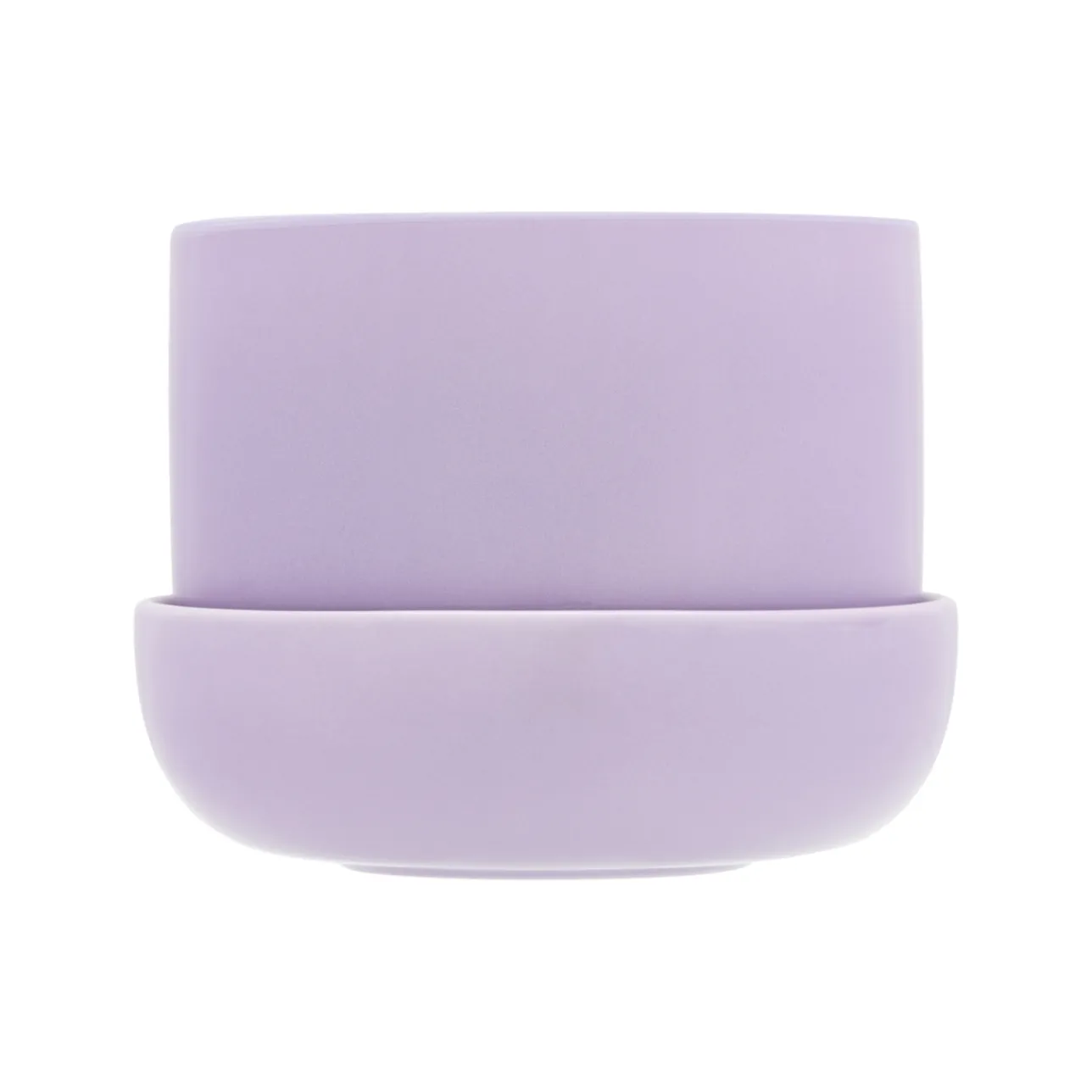 Krukor*IITTALA Kruka med fat S Ljus lila