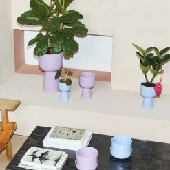 Krukor*IITTALA Kruka med fat S Ljus lila