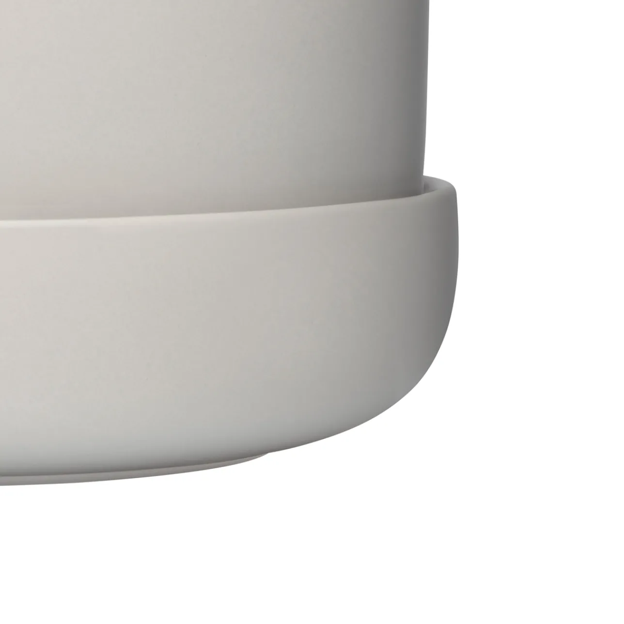 Krukor*IITTALA Kruka med Fat ljusgrå M