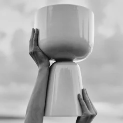 Krukor*IITTALA Kruka 400x245mm Vit