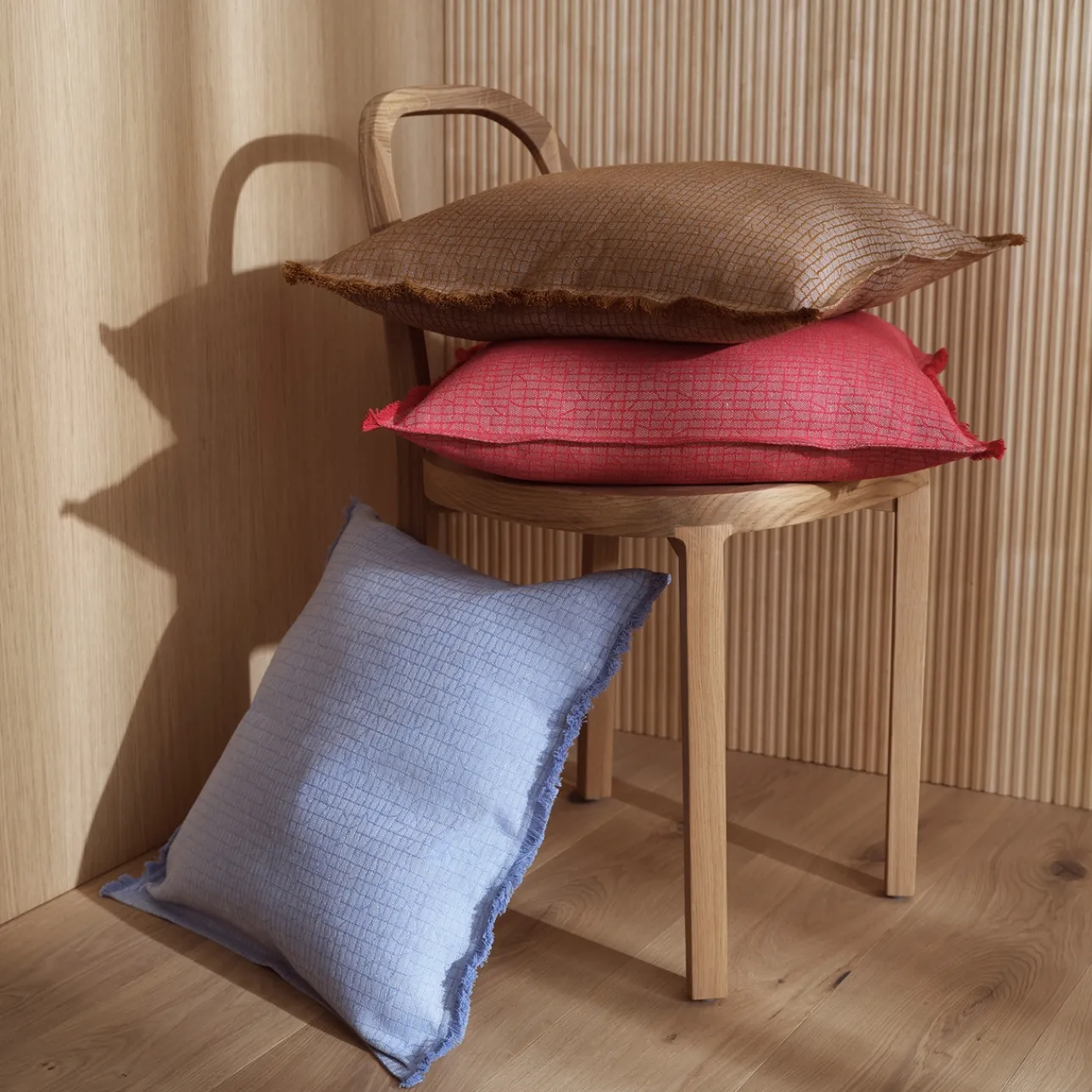 Hemtextilier*IITTALA Kuddfodral 50x50cm blå Blå