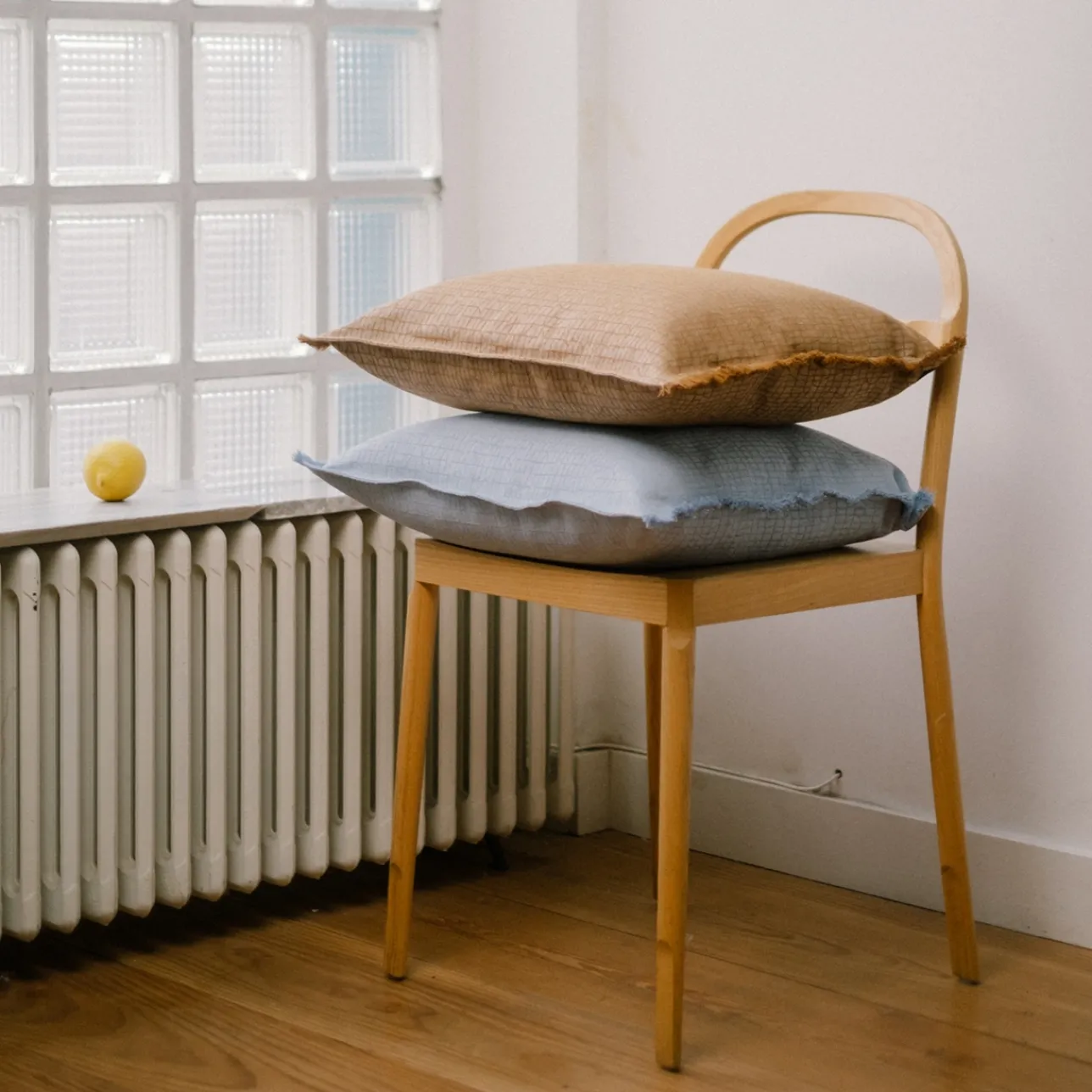 Hemtextilier*IITTALA Kuddfodral 50x50cm blå Blå