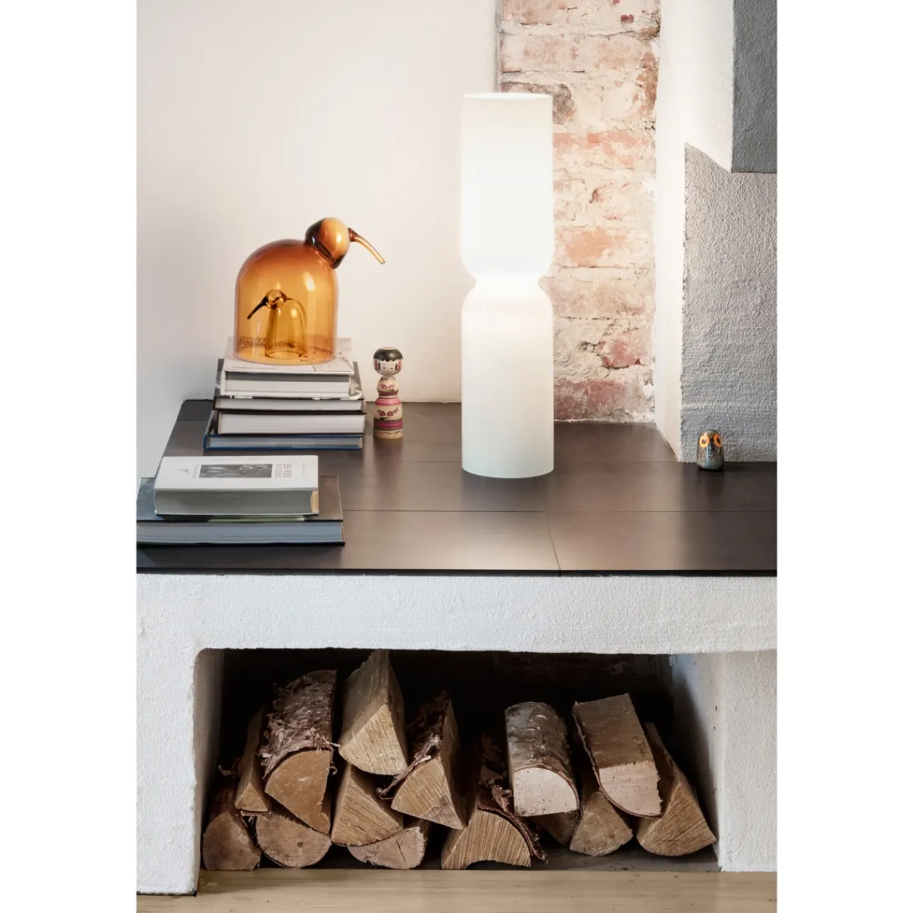 Bordslampor*IITTALA Lamp 600mm Vit