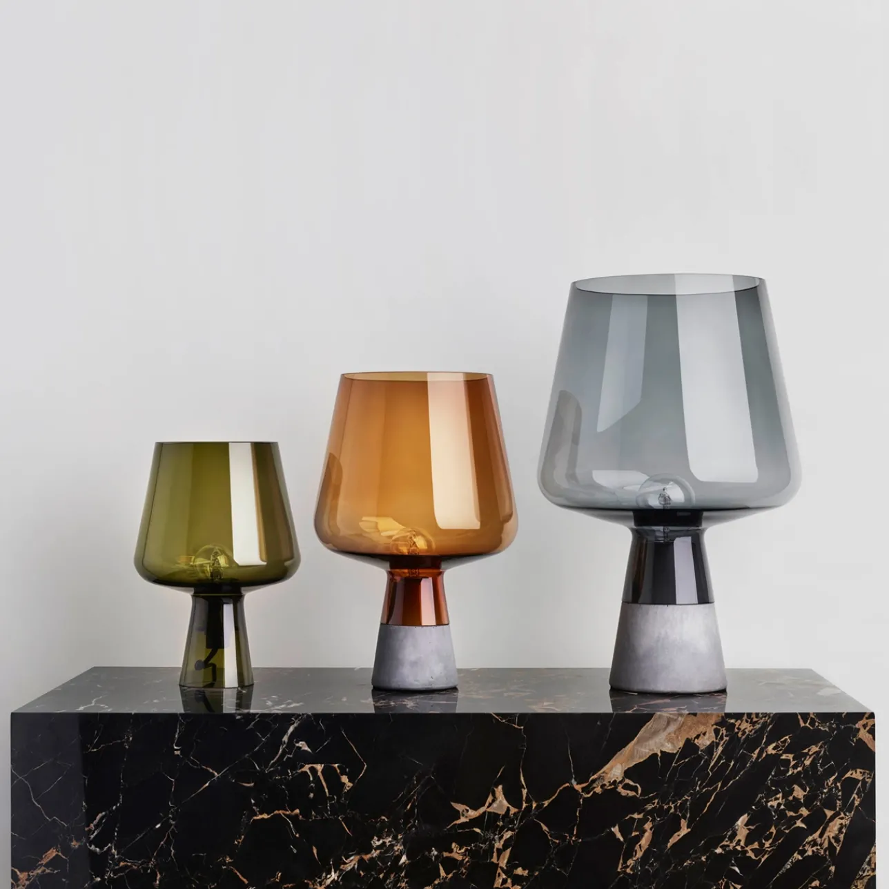 Bordslampor*IITTALA Lampa 300x200mm Koppar