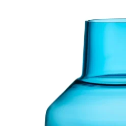 Vaser*IITTALA Låg vas 220x200mm elektrisk blå