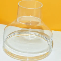 Vaser*IITTALA Låg vas 220x200mm elektrisk blå