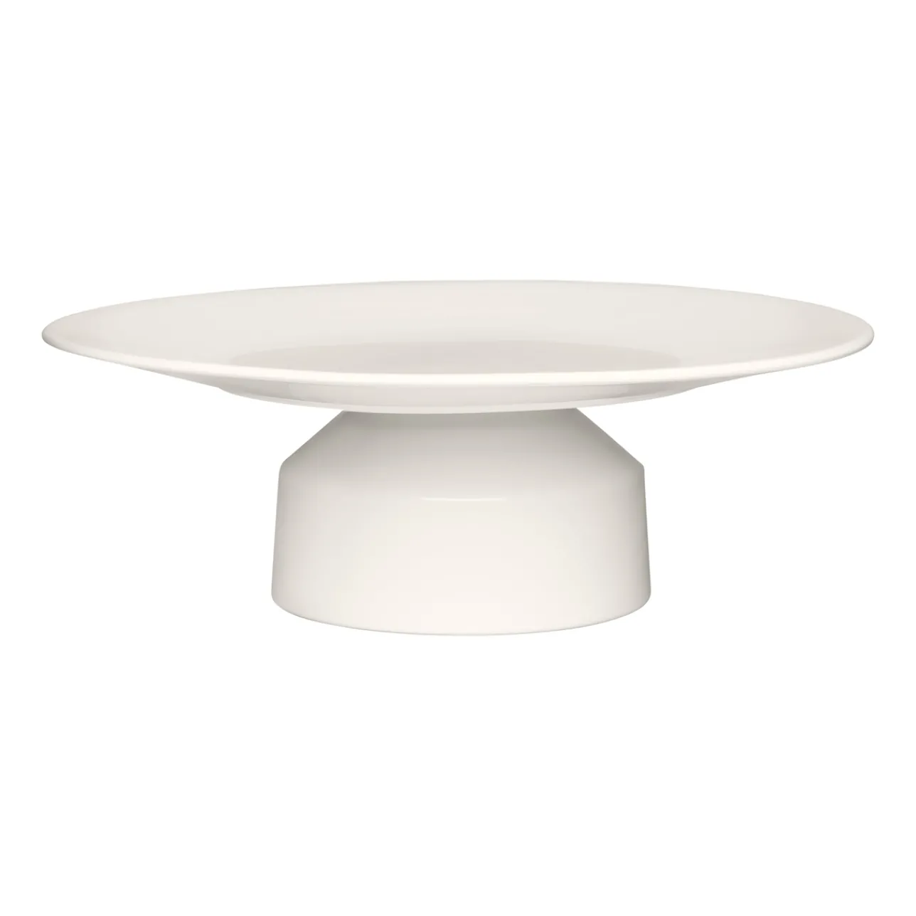 Serveringsbrickor Och Uppläggningsfat|Kakfat*IITTALA Lågt serveringsfat 30x9,5cm vit