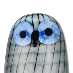 Birds By Toikka|Konstföremål*IITTALA Liten uggla 75x105mm grå