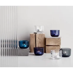 Ljuslyktor*IITTALA Ljuslykta 60mm grå Grå