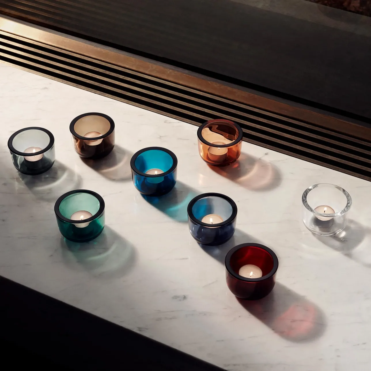 Ljuslyktor*IITTALA Ljuslykta 60mm Klar