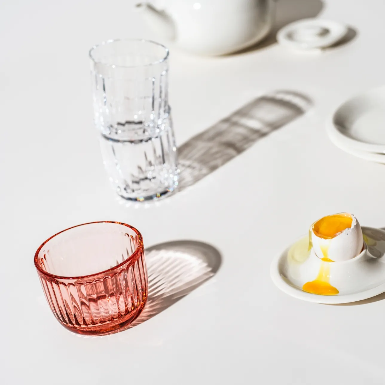 Ljuslyktor*IITTALA Ljuslykta 90mm laxrosa