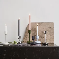 Ljusstakar*IITTALA Ljusstake 183 mm Vit